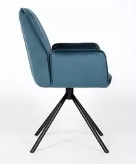 Luna Chair - Velvet Blue